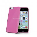 TPU pouzdro CELLY Gelskin pro Apple iPhone 5C, růžové