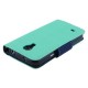 Pouzdro Fancy Case Samsung I9190 / Galaxy S4 Mini, mentolové
